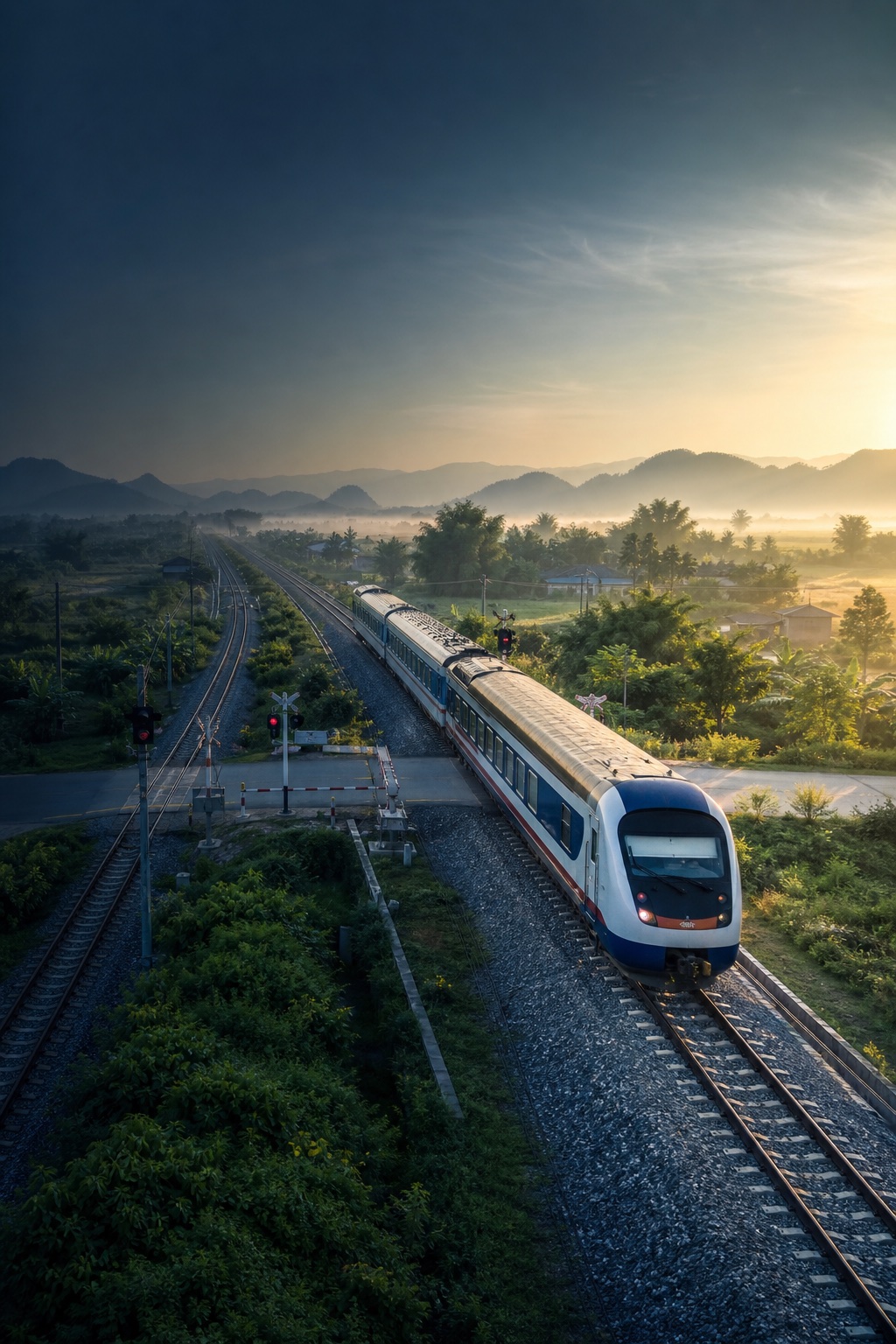 Đoàn tàu trên mạng lưới đường sắt Việt Nam